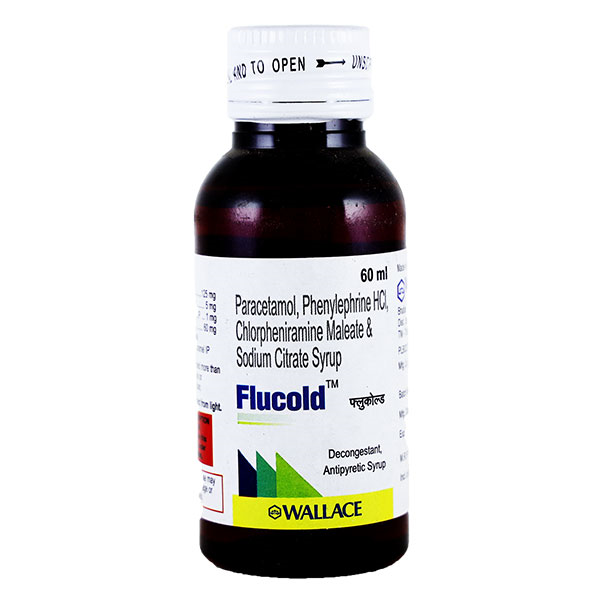 FLUCOLD SYRUP , 1 PHILE ( 60ML )