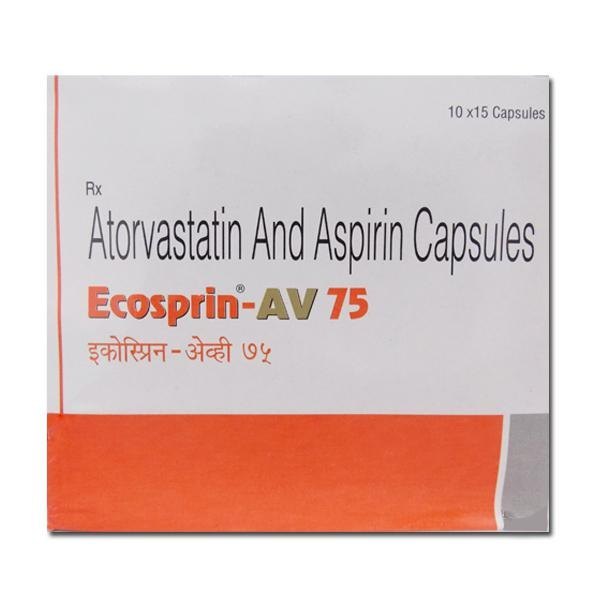 ECOSPRIN-AV 75  1PATTA ( 15 CAPSULES )