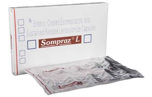 SOMPRAZ L CAPSULES , 1 PATTA ( 10 CAP )