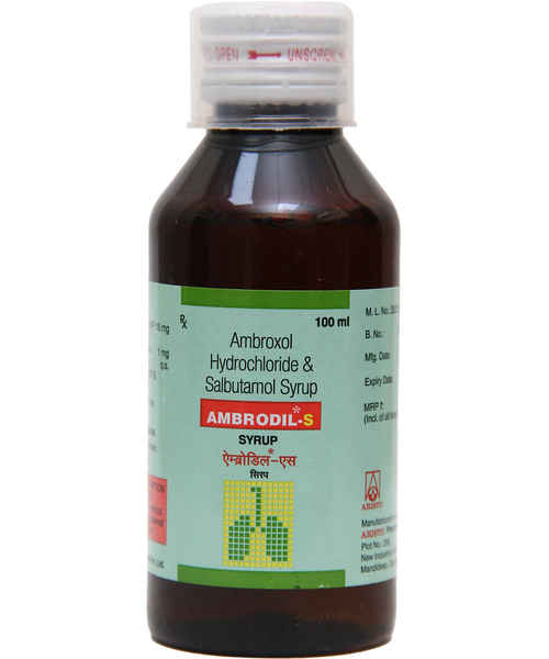 AMBRODIL-S  SYRUP , 1 PHILE ( 100ML )