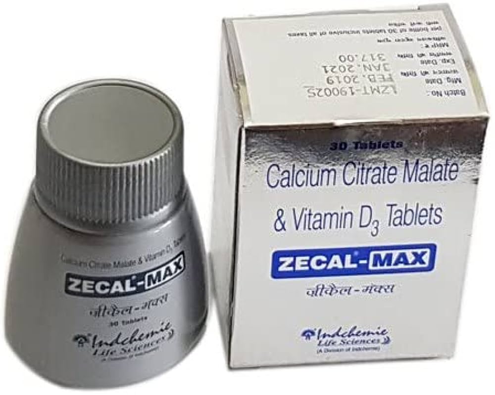 ZECAL-MAX , 1 PHILE ( 30 TABLETS )