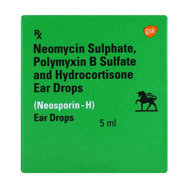 NEOSPORIN-H , EAR DROPS , 1 PHILE ( 5ML )