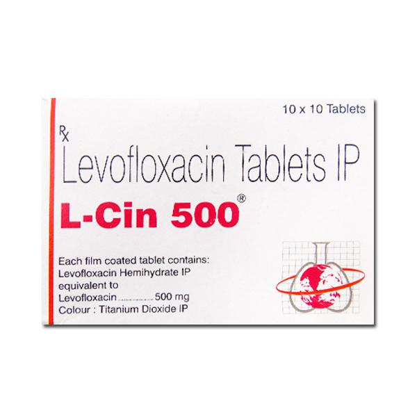 L-CIN 500 , 1 PATTA ( 10 TABLETS )