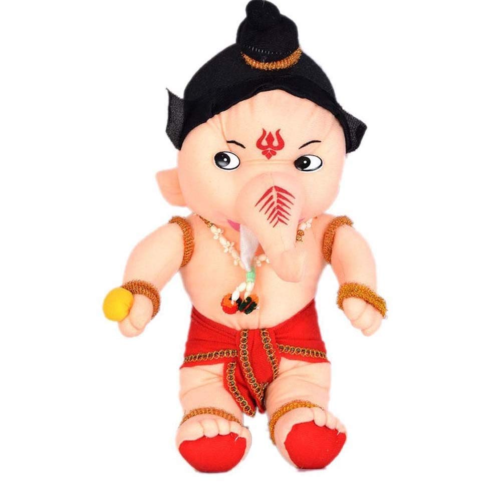 TEDDY BAAL GANESH, 1 NO. SIZE SMALL. (1PC) MIX COLOR
